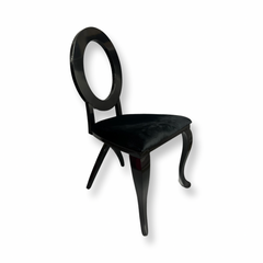 Oval Dining Chair - Black RENTAL