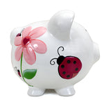 Piggy Bank - Large Ladybug