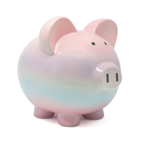 Piggy Bank Raspberry Ombre Boss Hog 13"