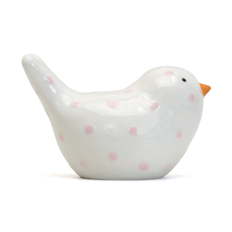 Pink Dotted Birdie Bank