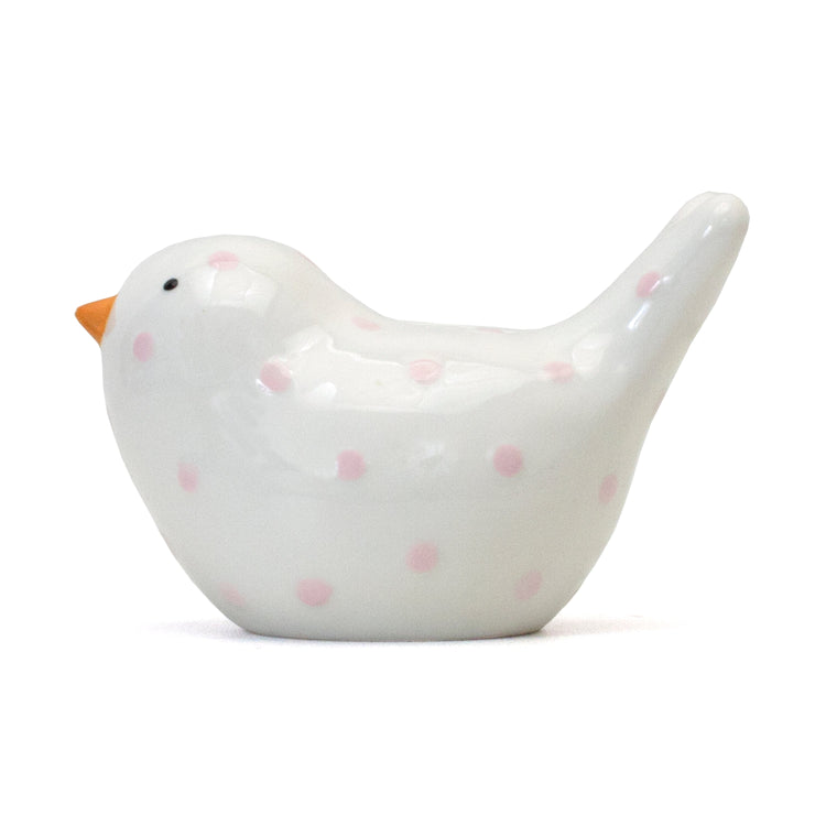 Pink Dotted Birdie Bank