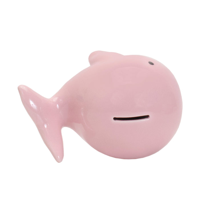 Pink Solid Whale Bank