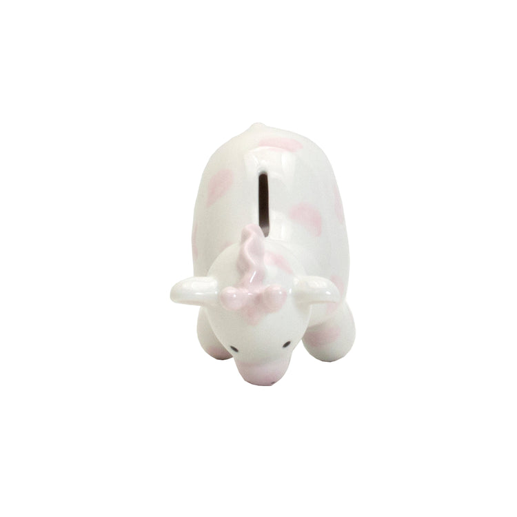Pink Spotted Giraffe Bank