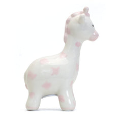 Pink Spotted Giraffe Bank