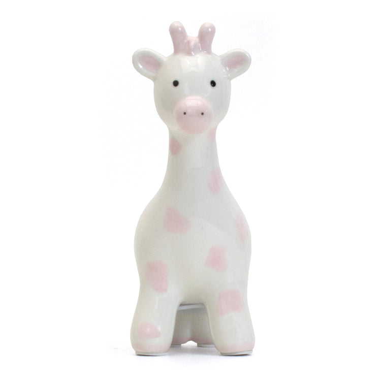 Pink Spotted Giraffe Bank