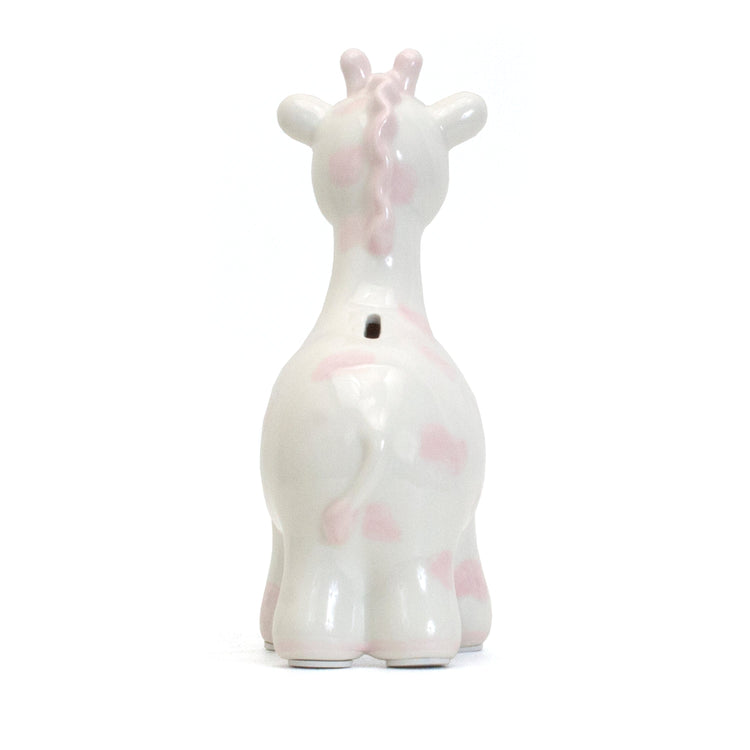 Pink Spotted Giraffe Bank