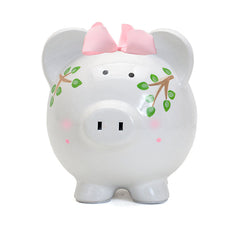 Pink Tropical Punch Piggy Bank