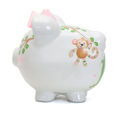 Pink Tropical Punch Piggy Bank