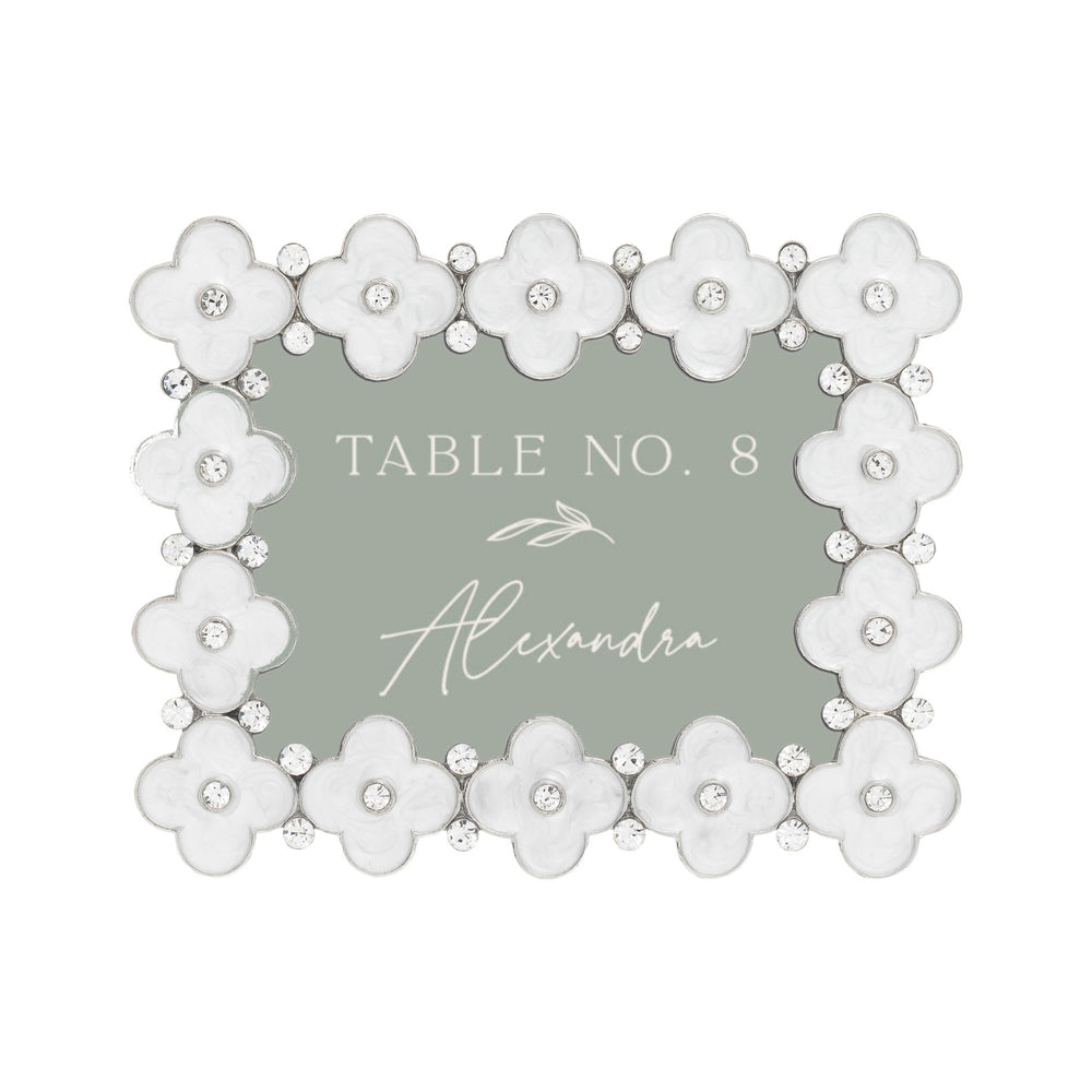 Enamel Clover Frame 2.5" x 3.5"