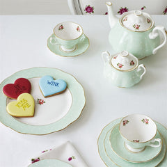 Royal Albert Polka Rose 3-Piece Tea Set