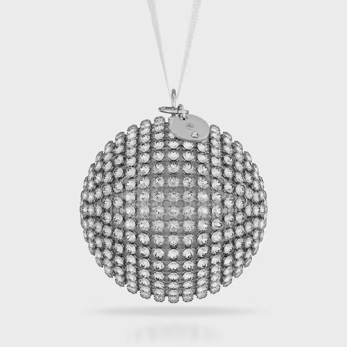 Holiday Magic Classics Crystal Mesh Ball Ornament