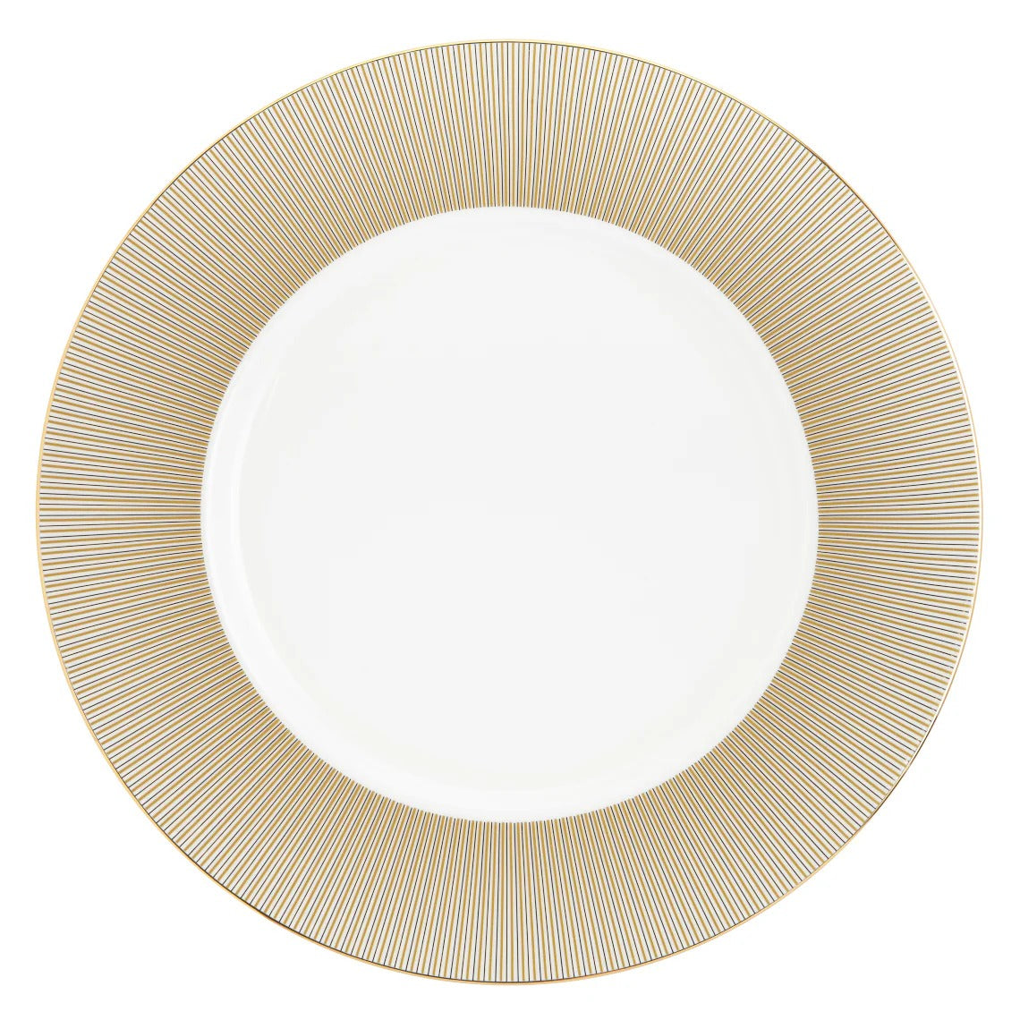 Luminous Round Platter / Charger plate Gold