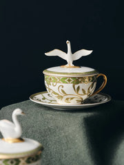 Neobe Tea Cup with Cover & Saucer