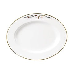 Diana Gold 11" Oval Platter