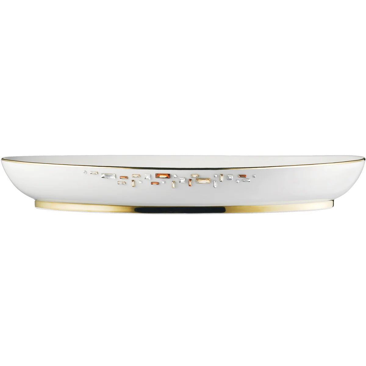 Diana Gold 16" Deep Oval Platter, Gold