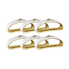 Diana Gold Napkin Ring - Set Of 6, Gold