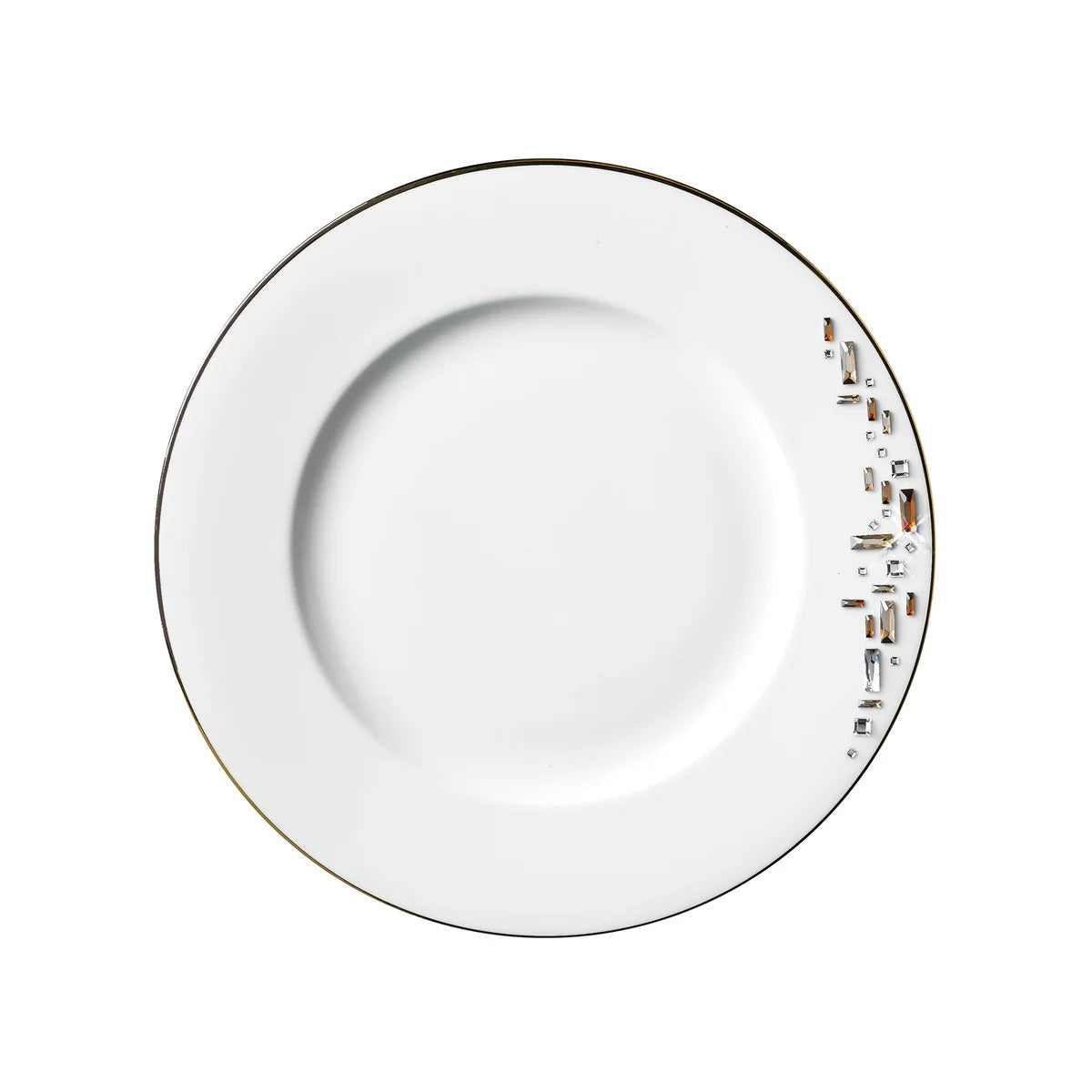 Diana Gold Salad / Dessert Plate, Gold