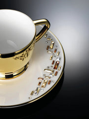 Diana Gold Tea Cup & Saucer