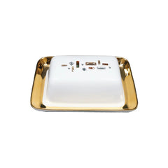 Diana Gold Butter Dish