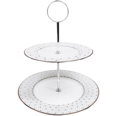 Princess Platinum 2-Tier Cookie / Chocolate Stand