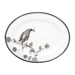Pavo Silver 12 Oval Platter