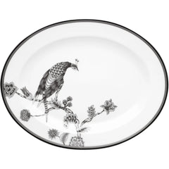 Pavo Silver 16 Oval Platter