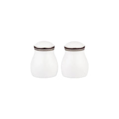 Pavo Silver Salt & Pepper Shaker, Platinum