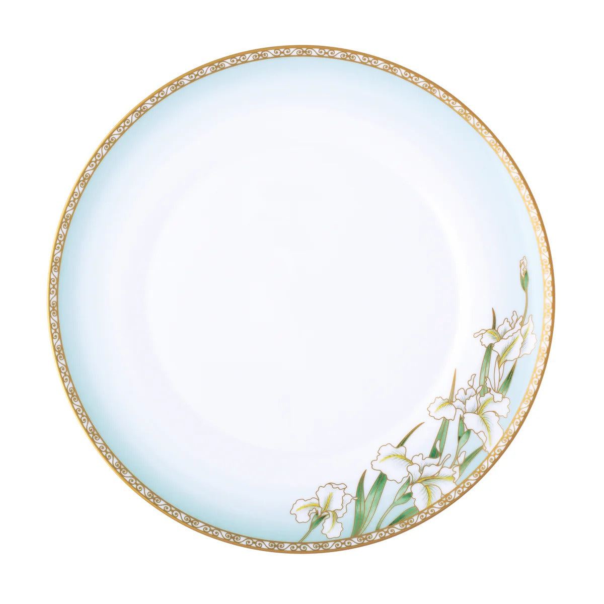 Iris Dinner Plate Gold