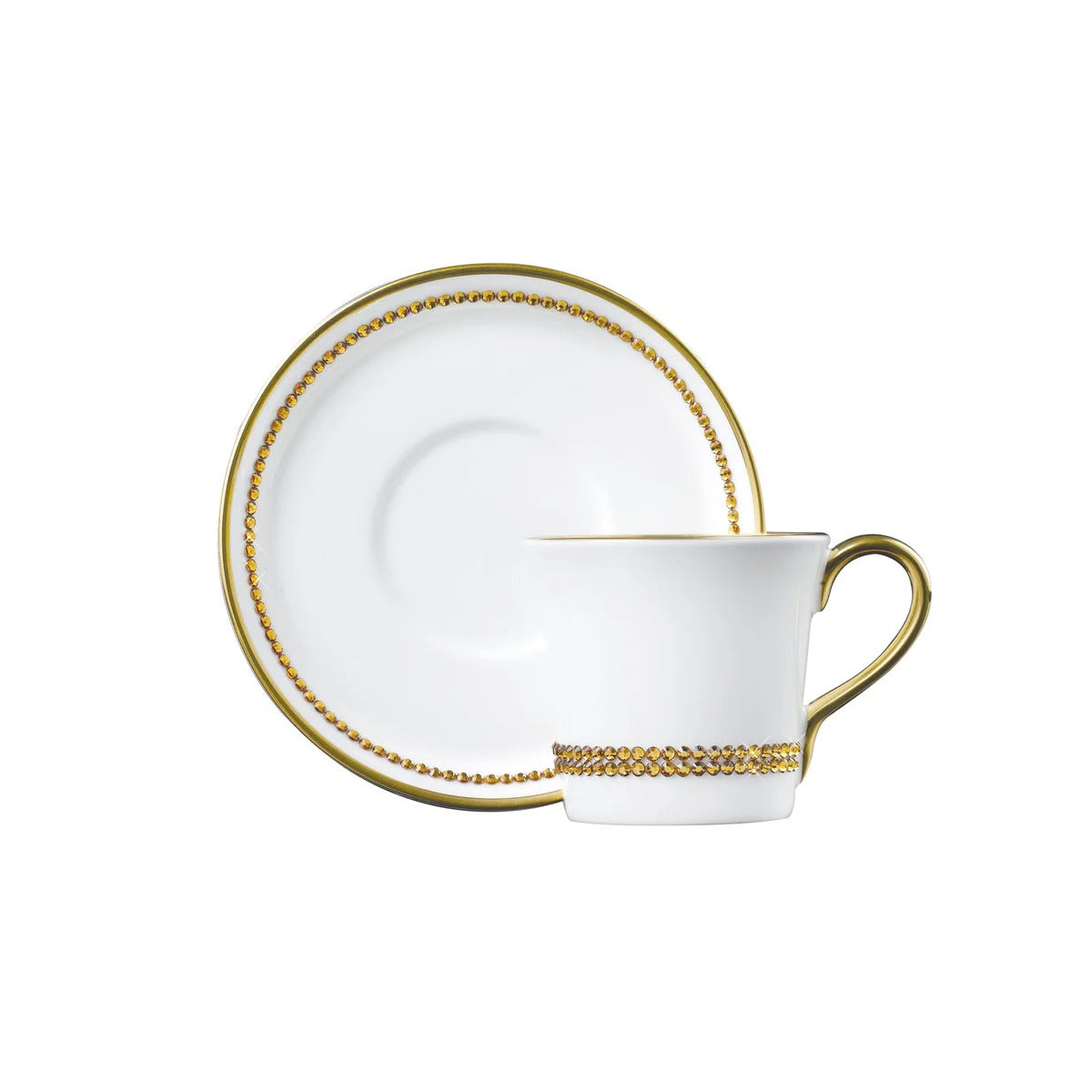 Chain Topaz Espresso Cup & Saucer
