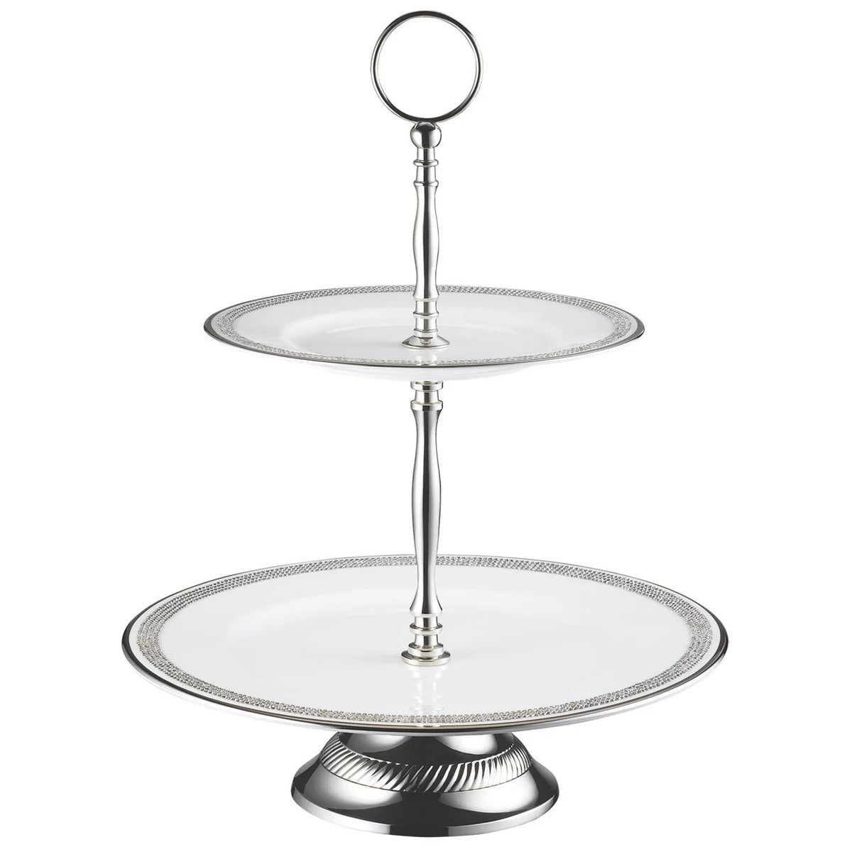 Chain 2-Tier Cake Stand