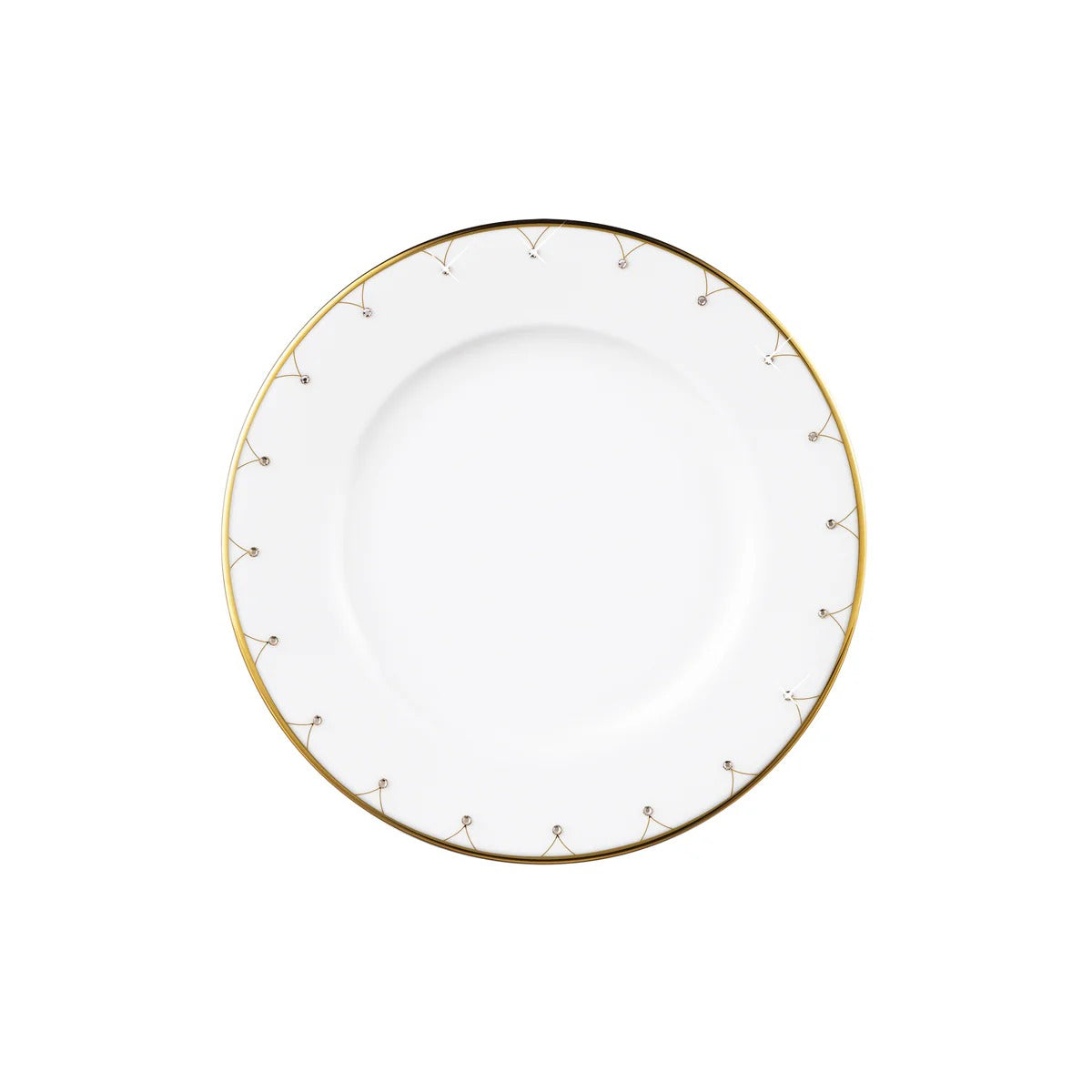 Princess Gold Bread &amp; Butter Plate Gold