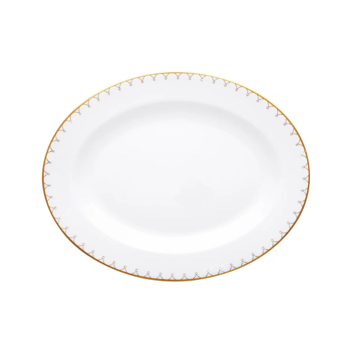 Princess Gold 9" Oval Platter Gold