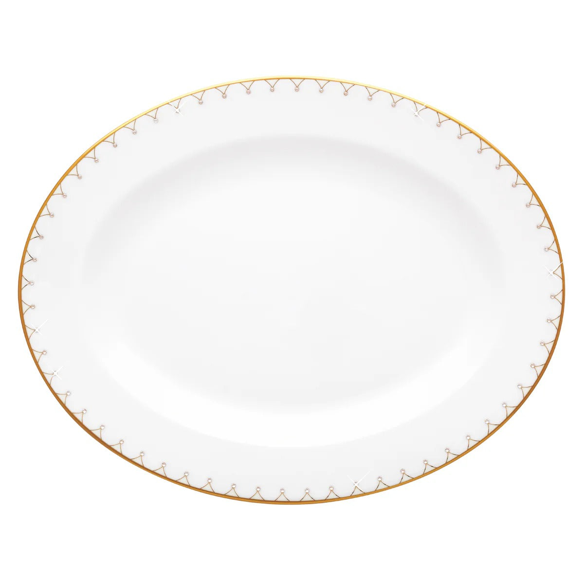 Princess Gold 14 Oval Platter