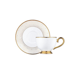 Princess Gold Espresso Cup & Saucer Gold