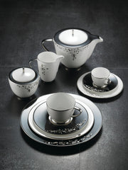 Diana Black Tea Cup & Saucer