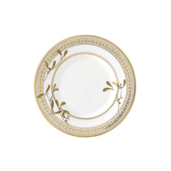 Golden Leaves Bread  Butter Plate Gold
