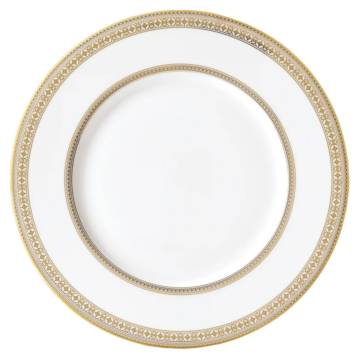 Golden Leaves Charger Plate Gold