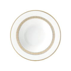 Golden Leaves Soup Bowl Gold