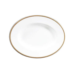 Comet Gold 9" Oval Platter, Gold