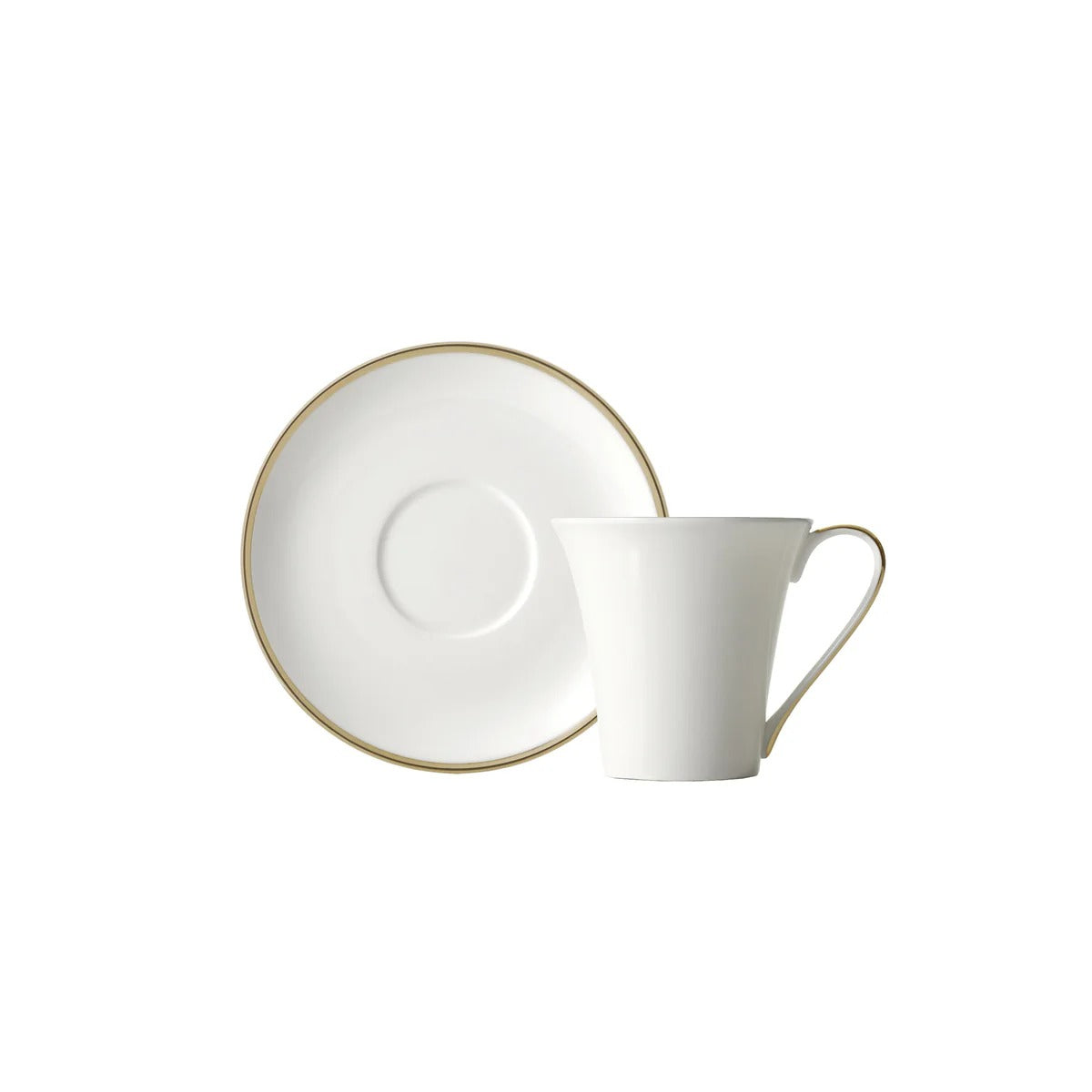 Comet Gold Espresso Cup &amp; Saucer, Gold