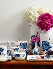 Emperor Flower Covered Bowl / All purpose Gold