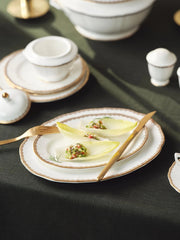 Antique Gold 11.5" Oval Platter