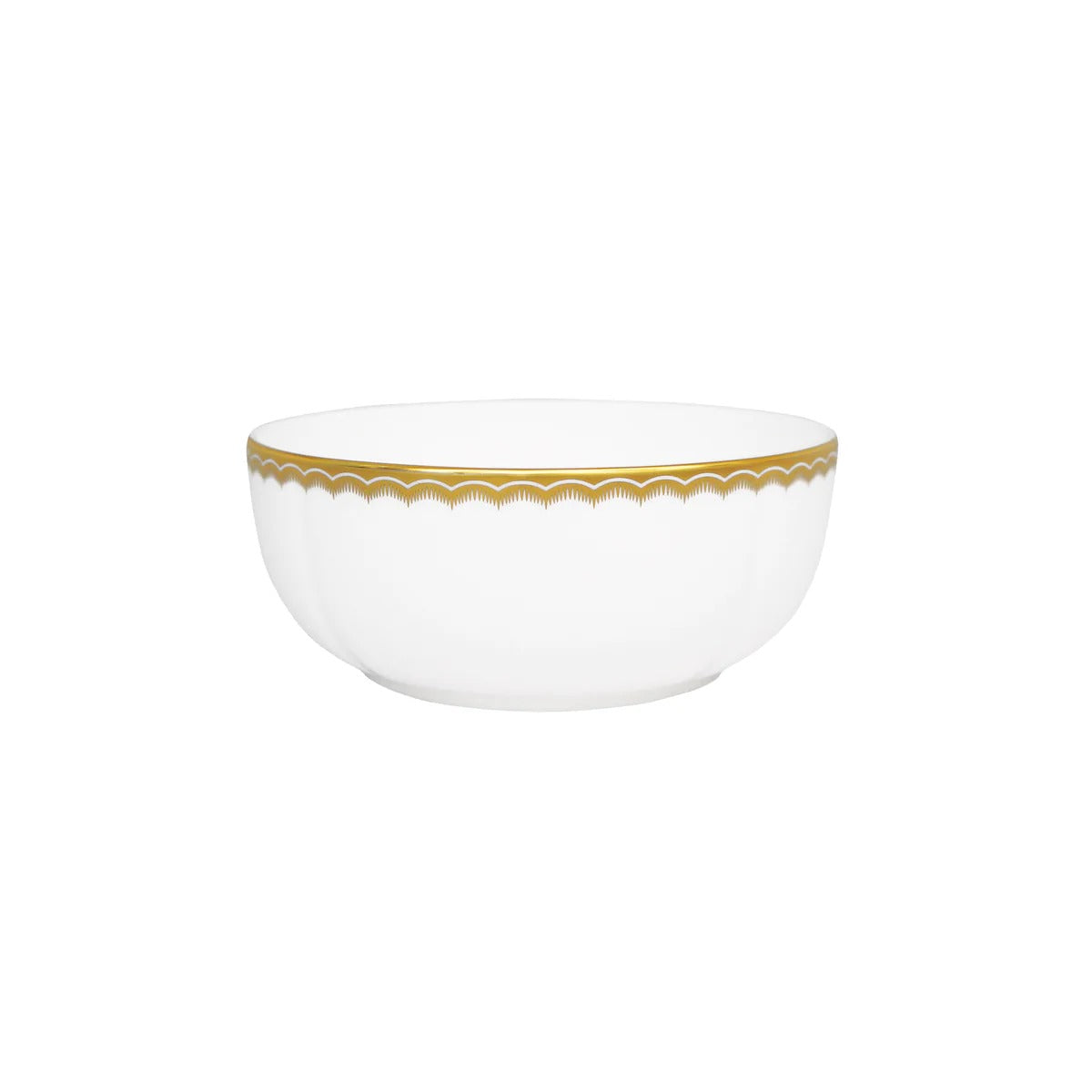 Antique Gold Cereal Bowl / All Purpose, Gold