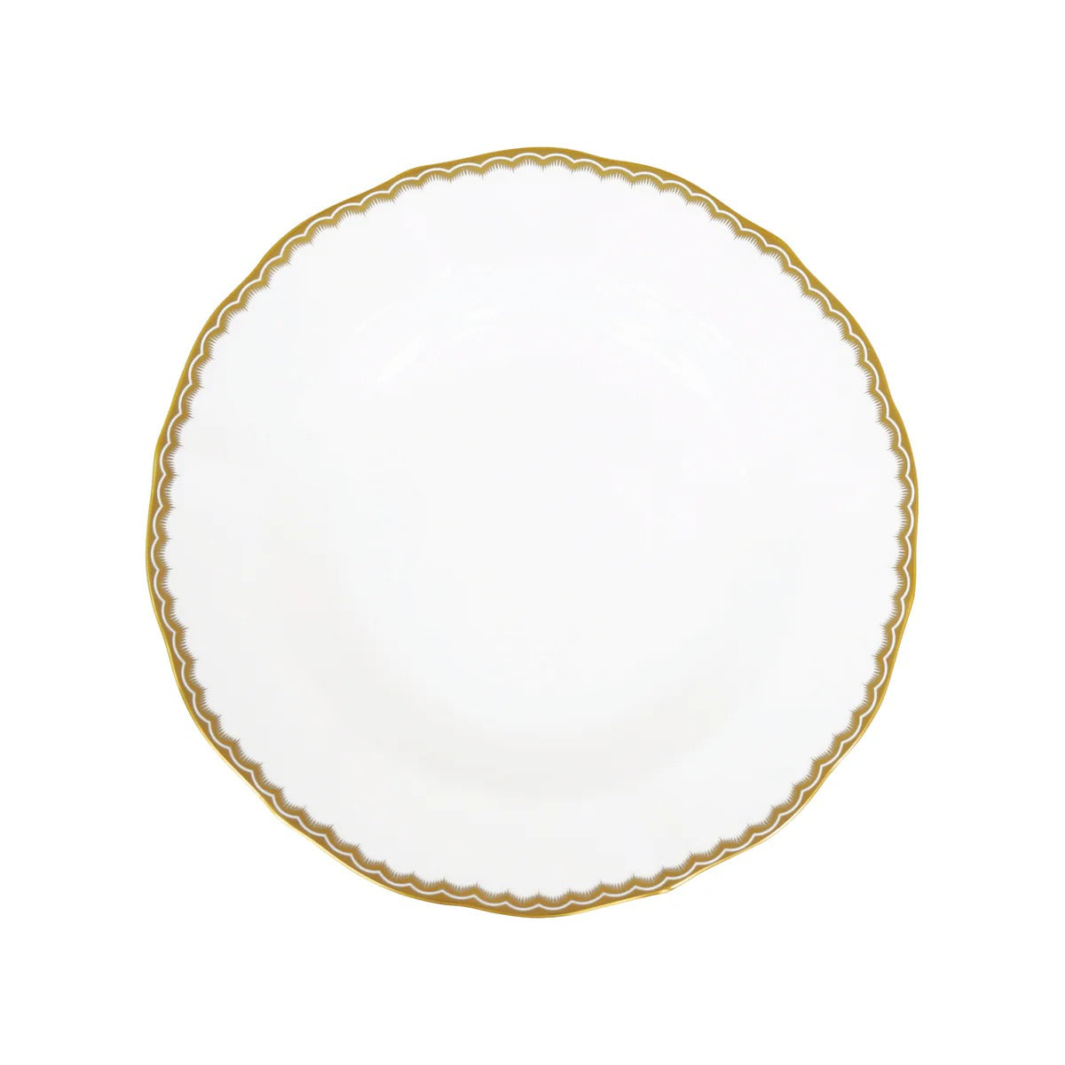 Antique Gold Soup Bowl, Gold