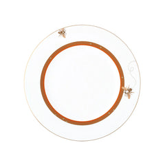 My Honeybee Salad / Dessert Plate Gold-Orange