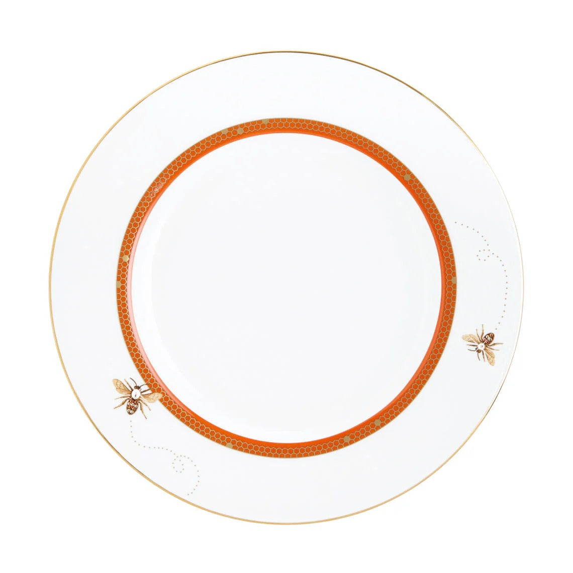 My Honeybee Dinner Plate with Crystal
