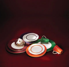My Ladybug Charger Plate Gold-Burgundy