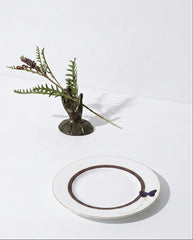 My Butterfly Salad / Dessert Plate Gold-Purple