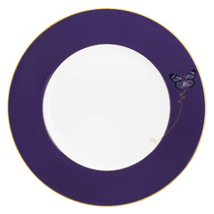My Butterfly Charger Plate Gold-Purple
