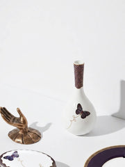 My Butterfly Bud Vase Gold-Purple